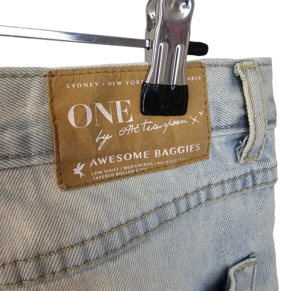 One Teaspoon Womens Awesome  Baggies Size 25 - Picture 5 of 8